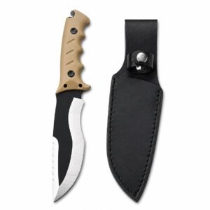 Outdoor-Survival-Messer – Camping- und Bushcraft-Messer mit fester Klinge